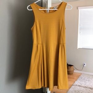 Charlotte russe mustard color sundress